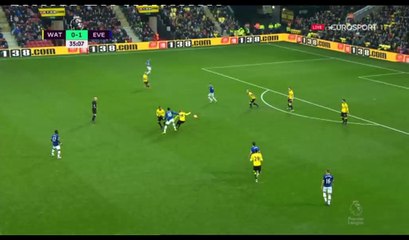 Stefano Okaka Goal HD - Watford 1-1 Everton - 10.12.2016