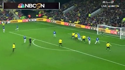 Prodl S. Goal for Watford FC vs Everton FC 2 - 1, 10 Dec 2016