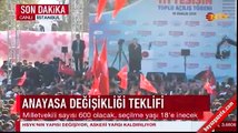 Cumhurbaşkanı Erdoğan'dan anayasa teklifi açıklaması