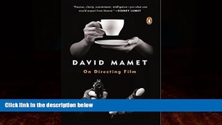 Best Price On Directing Film David Mamet For Kindle