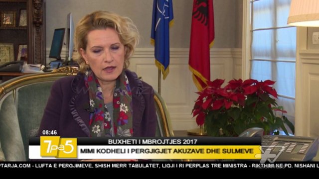 7pa5 - Buxheti i mbrojtjes 2017 - 9 Dhjetor 2016 - Show - Vizion Plus
