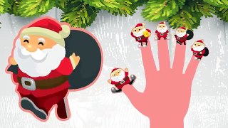 Santa Claus Hat Finger Family Nursery Rhyme | Finger Family Songs - Kids TV