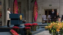 Colombia's Santos receives Nobel Peace Prize