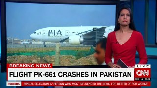 Plane with 40 aboard crashes in Pakistan