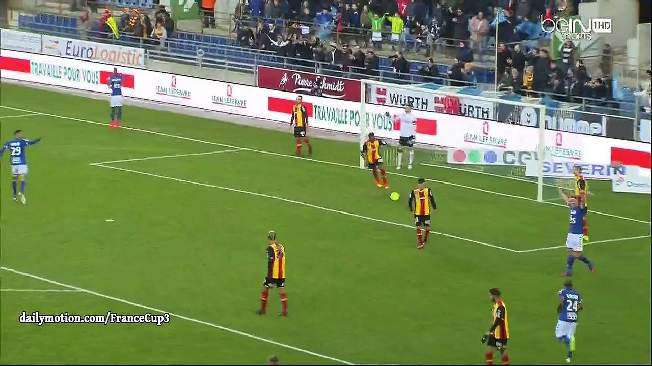 Stephane Bahoken Goal HD - Strasbourg 2-0 Lens - 10.12.2016