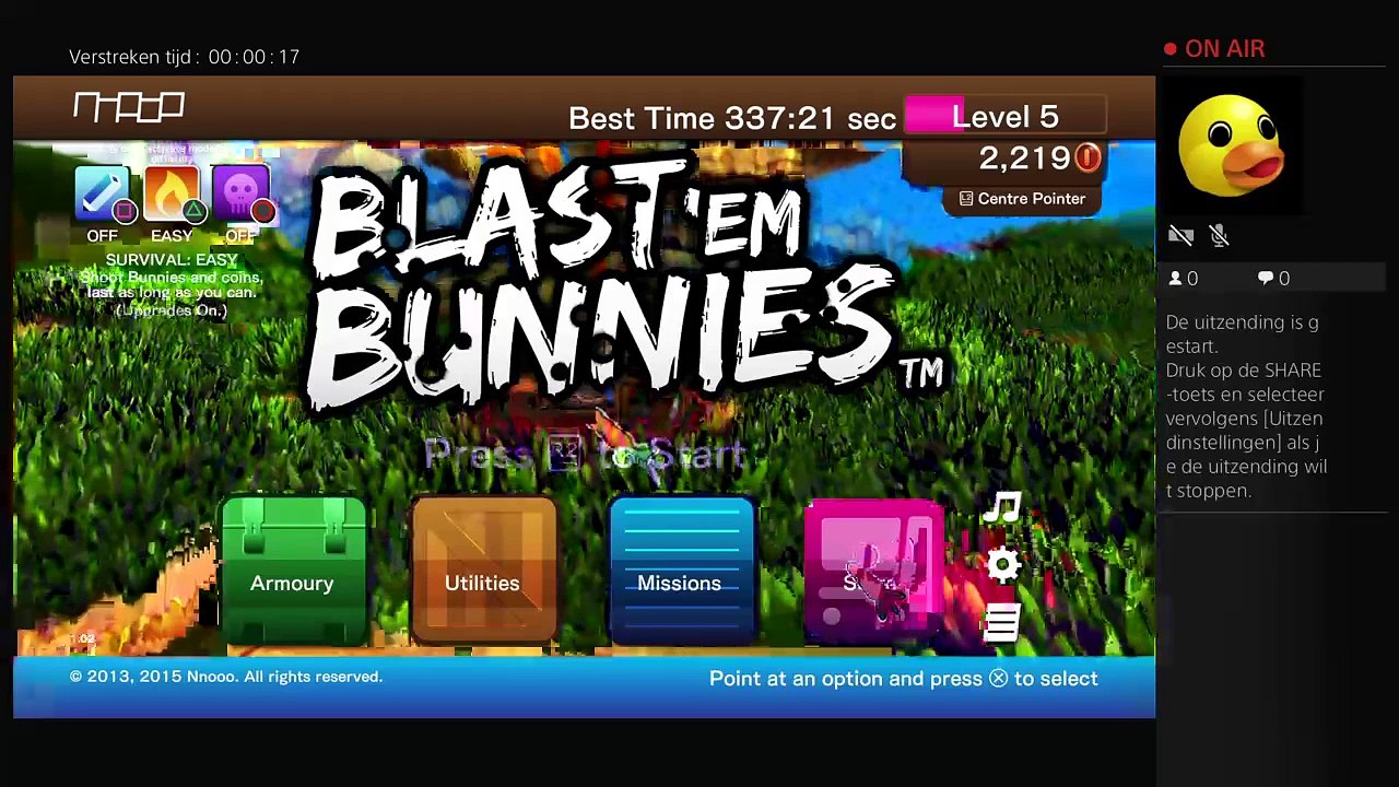 Live PS4-uitzending van bevers4ever
