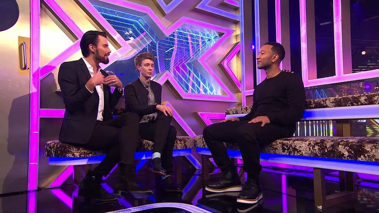 John Legend sits down with Matt and Rylan The Xtra Factor Live 2016