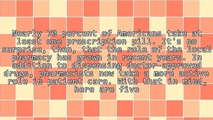 Five Things To Look For In A Drugstore