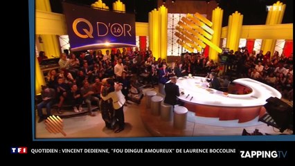 Quotiden : Vincent Dedienne, "fou dingue amoureux de Laurence Boccolini" (vidéo)