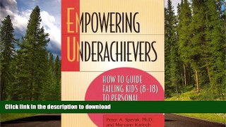 Hardcover Empowering Underachievers Kindle eBooks