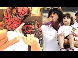 Shahrukh Khan's CUTE Spiderman Video With Son Abram Khan