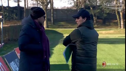 Milan training session 10-11-2016