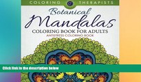 Best Price Botanical Mandalas Coloring Book For Adults - Antistress Coloring Book Coloring