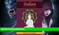 Price Indian Art and Designs Adult Coloring Book Travel Size: Travel Size Coloring Book for Adults