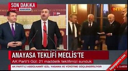 AK Parti ve MHP'den yeni anayasa açıklaması