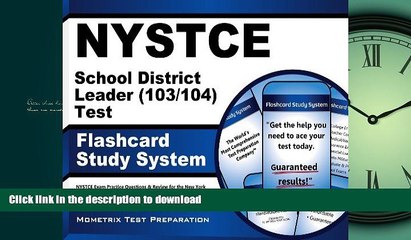 READ NYSTCE School District Leader (103/104) Test Flashcard Study System: NYSTCE Exam Practice