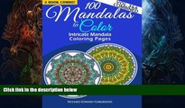 Best Price 100 Mandalas To Color - Intricate Mandala Coloring Pages - Vol. 3   6 Combined: