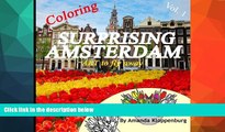 Best Price Coloring Surprising AMSTERDAM vol 1. Art to Fly Away ! Create, relax, have fun.. no