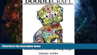 Price DoodleCraft - Adult Coloring Book: Animals, Mandalas, Flowers and Vintage Designs for Stress