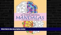 Best Price Stress-Melting Mandalas Adult Coloring Book - Volume 2: 65 Designs for Stress Relief