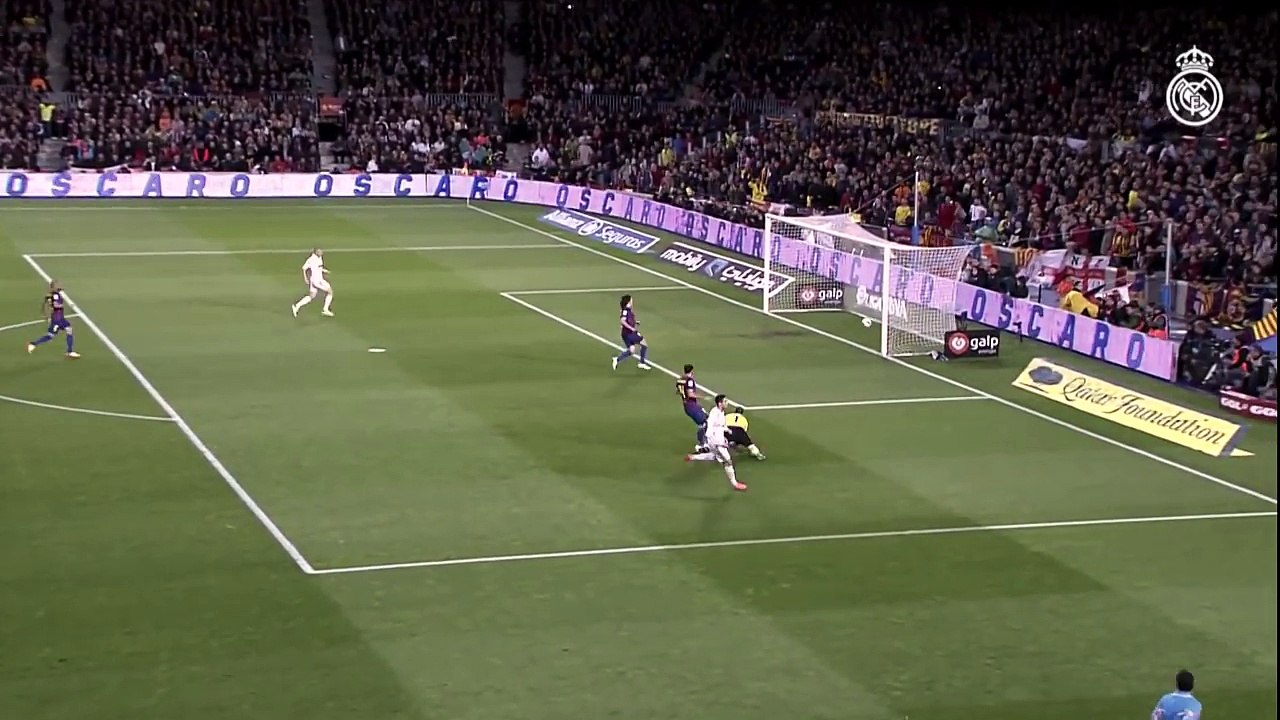 Enjoy Cristiano Ronaldos goals at the Camp Nou