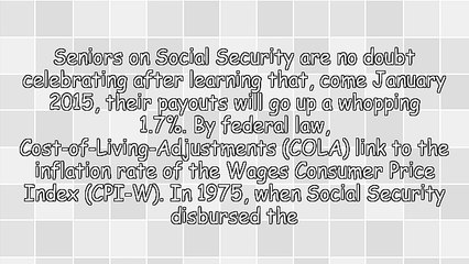 Bonanza! The 1.7% Social Security COLA for 2015