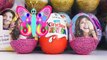 3 huevos sorpresa kinder y soy Luna, la serie de Disney en español 2016 con juguetes y joyas de Luna
