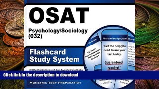Hardcover OSAT Psychology/Sociology (032) Flashcard Study System: CEOE Test Practice Questions
