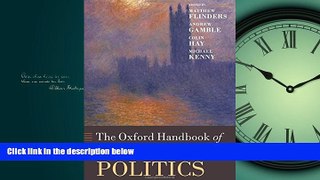 FAVORIT BOOK The Oxford Handbook of British Politics (Oxford Handbooks) [DOWNLOAD] ONLINE