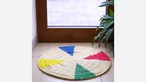 A great door mat made from rope   - 5 Minute Crafts
