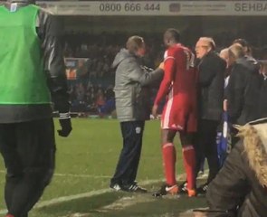 Sol Bamba Gets Red Card And Than Tries To Fight His Own Boss!