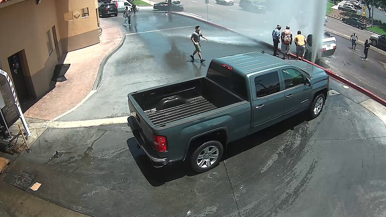 Epic Car Wash Crash