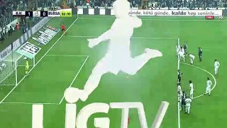 Tosun C. (Penalty) Goal - Besiktas	1-0	Bursaspor 10.12.2016