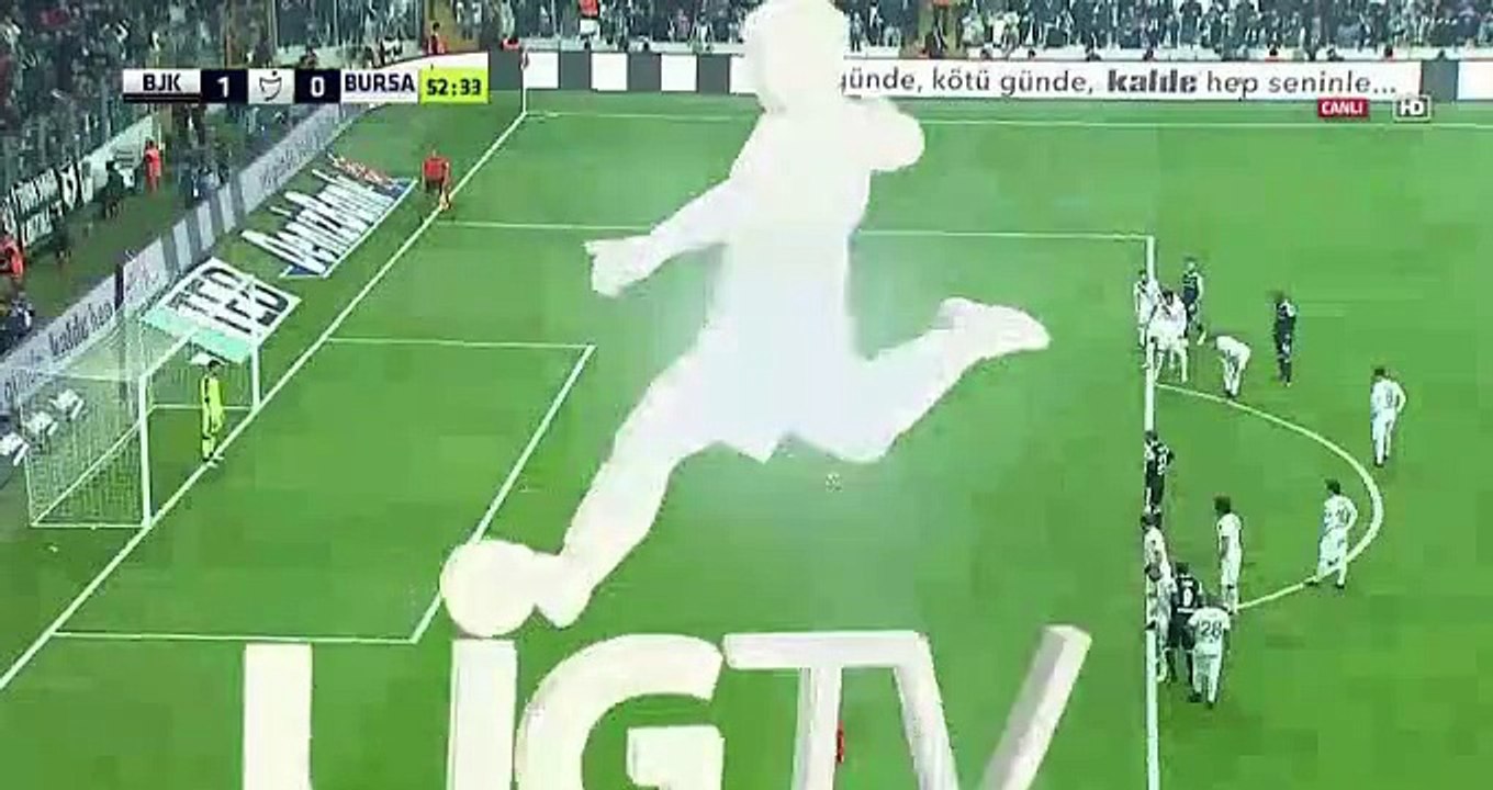 Tosun C. (Penalty) Goal - Besiktas	1-0	Bursaspor 10.12.2016