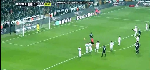 Cenk Tosun Goal HD - Besiktas 1-0 Bursaspor - 10.12.2016
