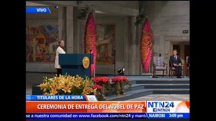 El proceso de paz “necesitaba todo el apoyo internacional que podía recibir”: vicepresidenta del Comité Noruego Nobel
