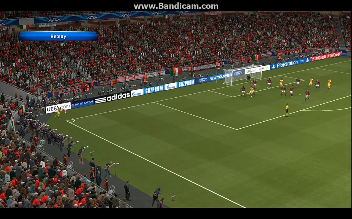 Pes 2014 Gameplay Video Ac Milan vs Fc Barcelona 0-1 Uefa Champions League