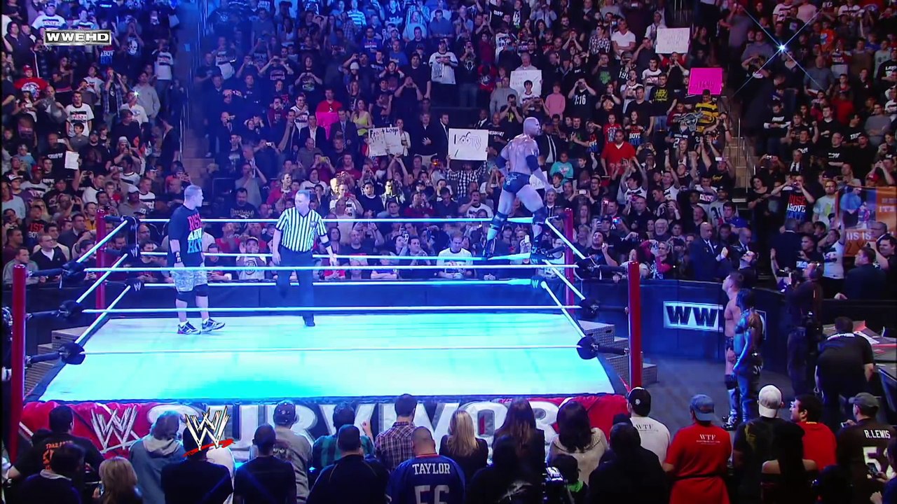 FULL MATCH - The Rock and John Cena vs. R-Truth and The Miz: Survivor Series 2011