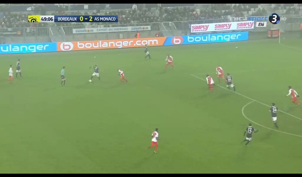 Radamel Falcao Goal HD - Bordeaux 0-3 Monaco - 10.12.2016