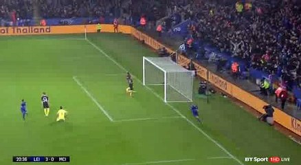 Jamie Vardy Second Goal HD - Leicester City 3-0 Manchester City - 10.12.2016 HD