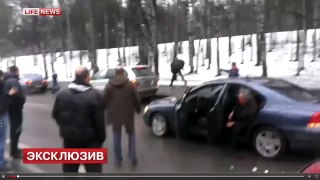 St Petersburg Russian Mafia shootout and escape