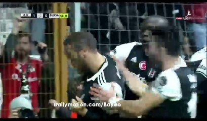 All Goals & Highlights HD - Besiktas 2-1 Bursaspor - 10.12.2016