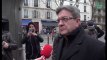 Jean-Luc Mélenchon vend son livre-programme dans la rue
