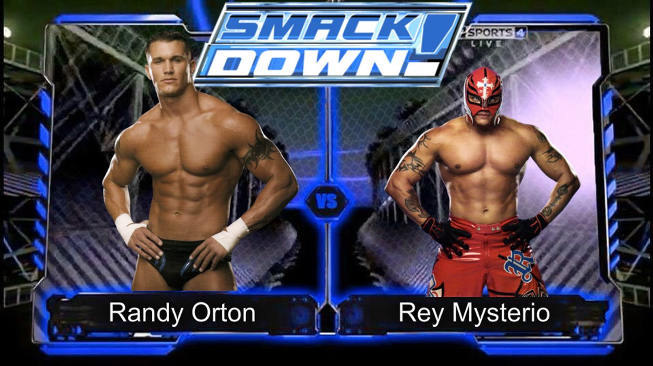 Randy Orton w/Bob Orton vs Rey Mysterio 11/11/05 (Matt hardy saves rey)