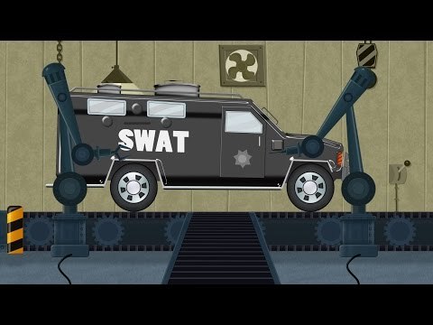 Toy Factory | Police Swat Van | Car Assembling For Kids