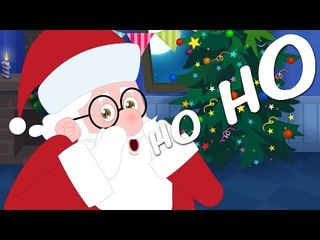 Schoolies | Here comes mister Santa | nursery rhymes | carol for kids