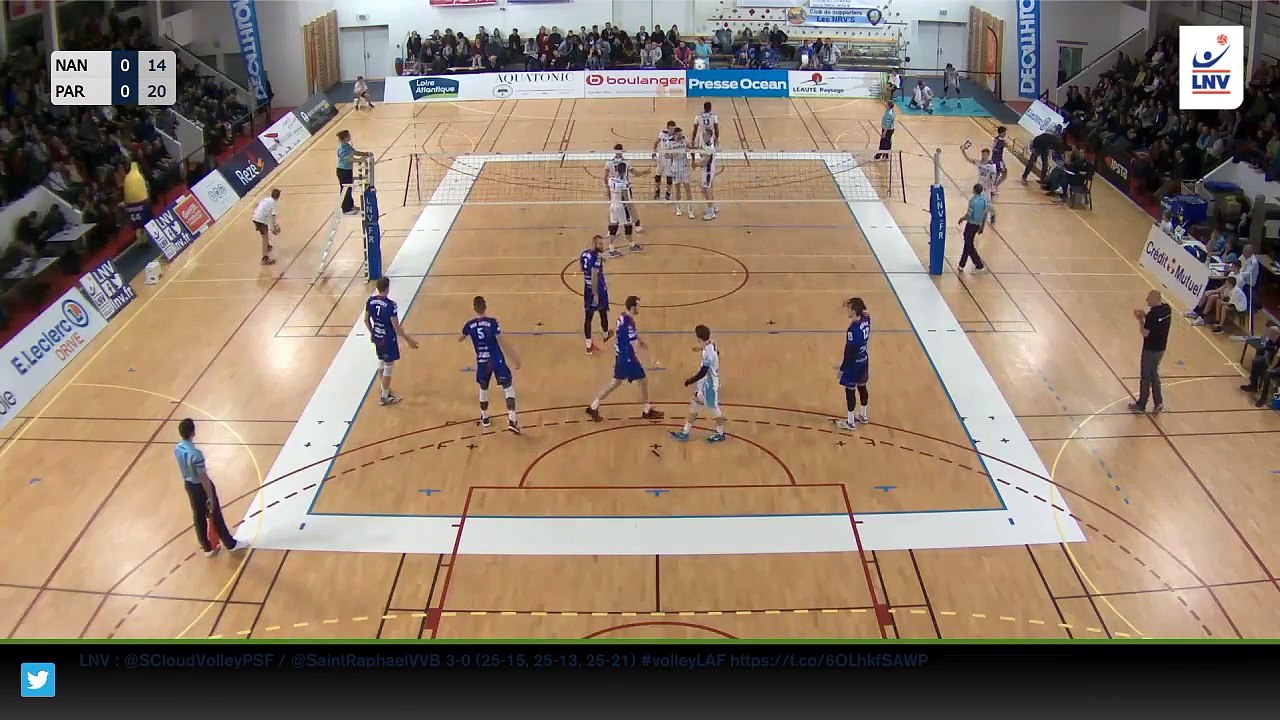 LAM : Nantes Rezé/Paris - Aller