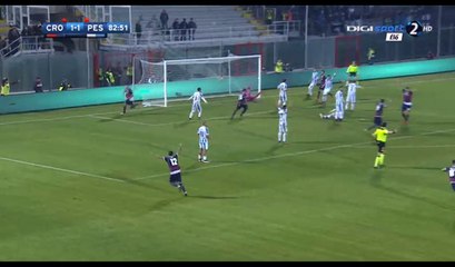Gianmarco Ferrari Goal HD - Crotone 2-1 Pescara - 10.12.2016