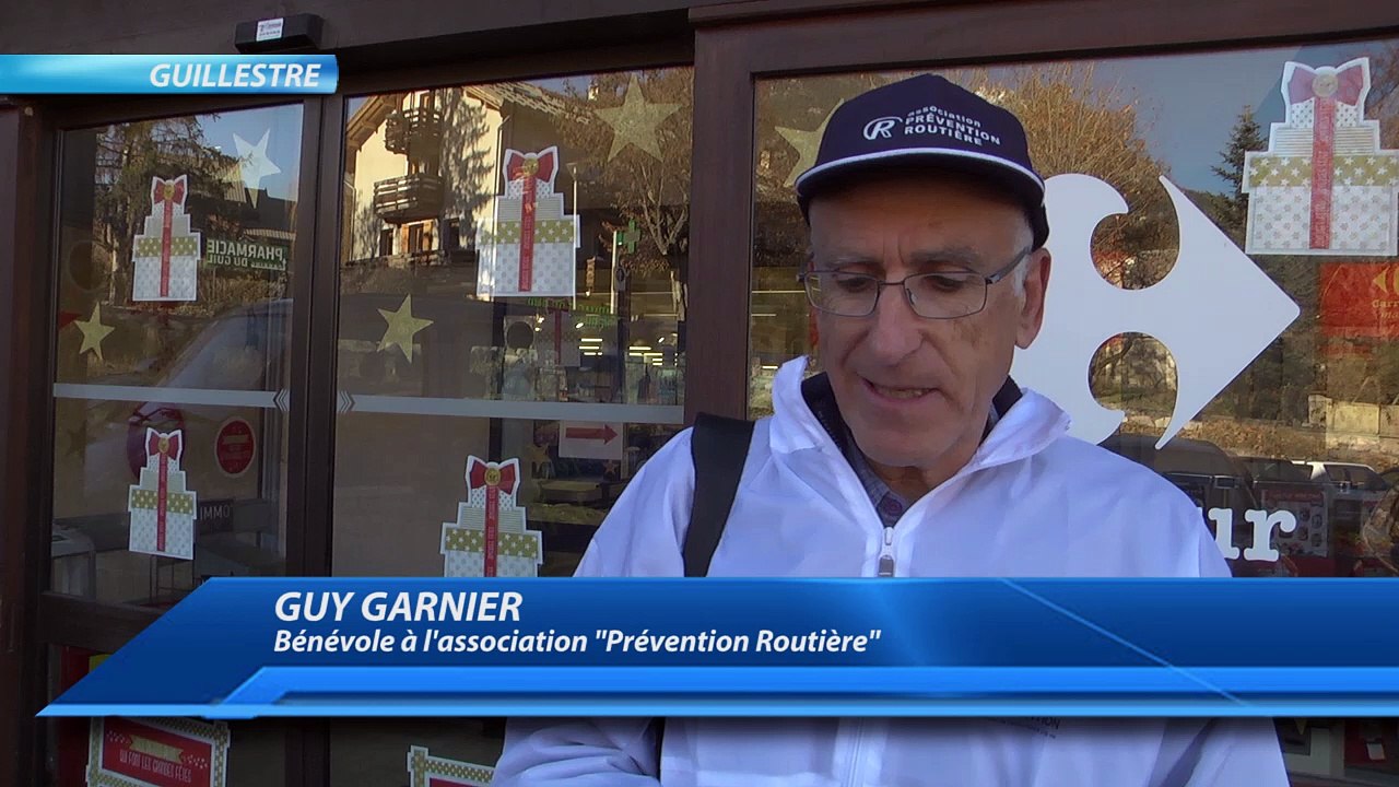 Hautes-Alpes : "Mon réveillon mode d'emploi" sensibilise les guillestrins à la sécurité routière