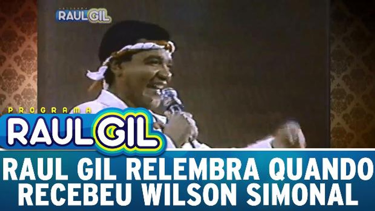 Raul Gil relembra quando recebeu Wilson Simonal, em 83
